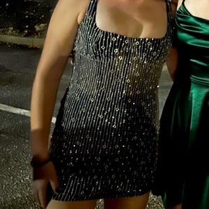 Stunning Retrofrete Cocktail, Prom, Homecoming Dress $280